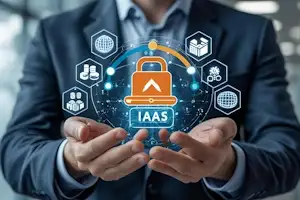 Bild mit dem Hinweis auf die Infrastrukturbezogene Cloud-Dienstleistungen (IaaS) der Firma PN-Tronics
