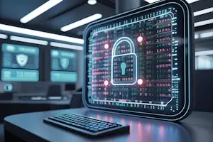 Bild mit dem Hinweis auf die IT-Dienstleistungen der Firma PN-Tronics im Bereich IT-Sicherheit und Datenschutz
